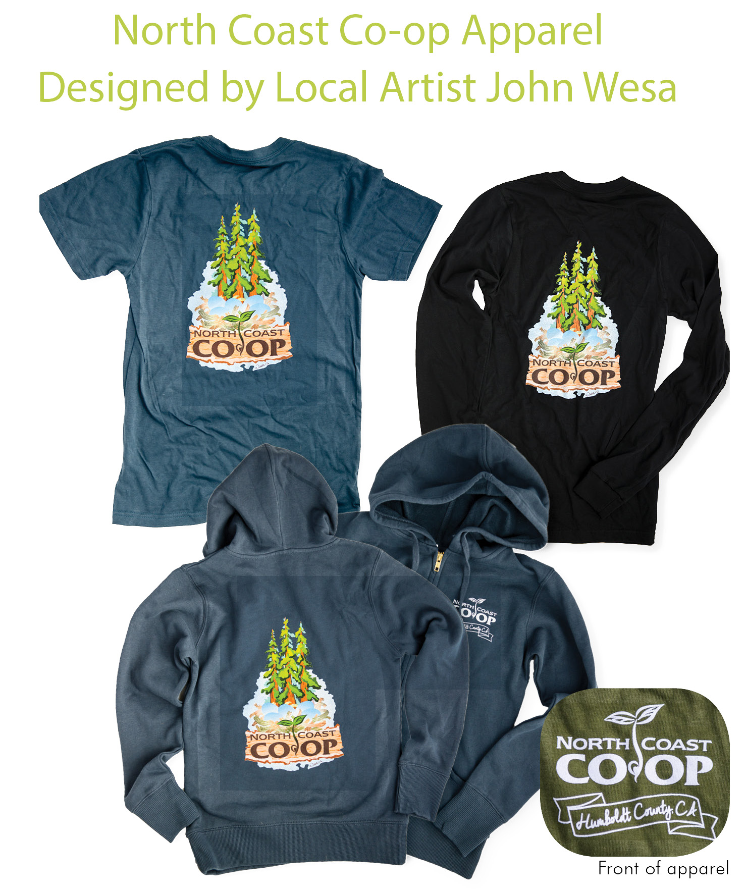 North Coast Co Op Apparel By John Wesa North Coast Co Op