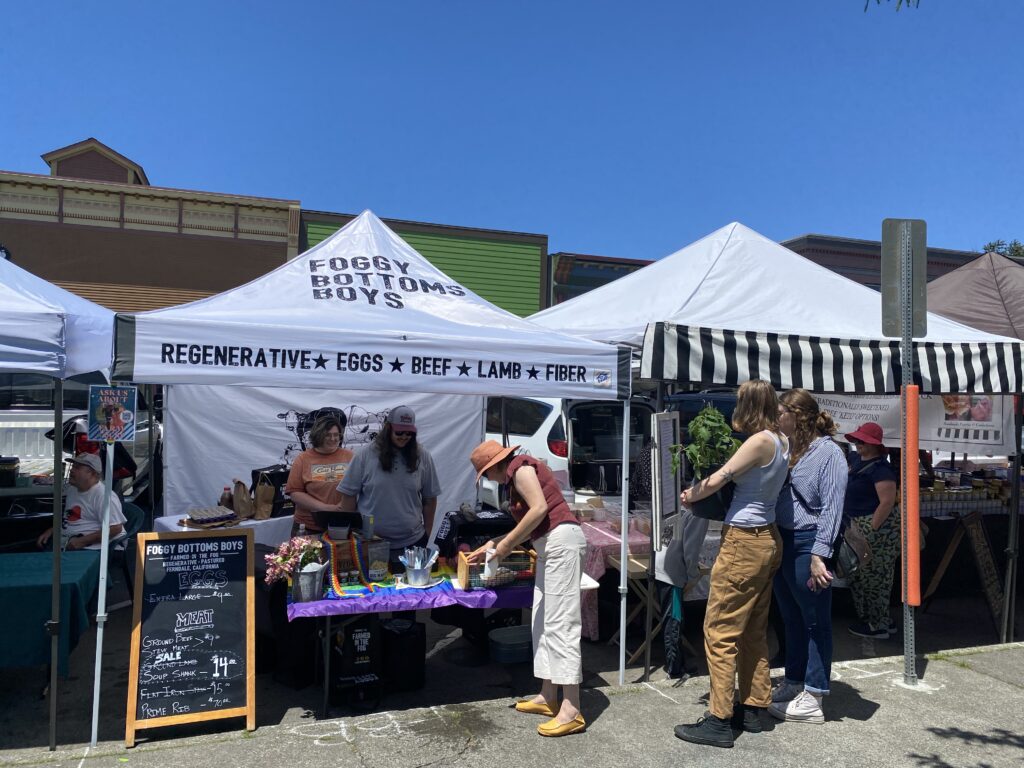 arcata plaza farmers market