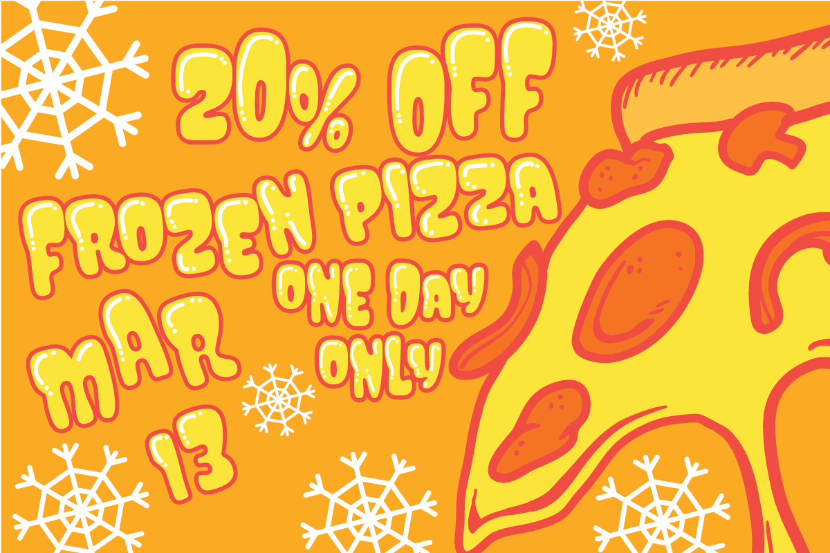 frozen pizza odo