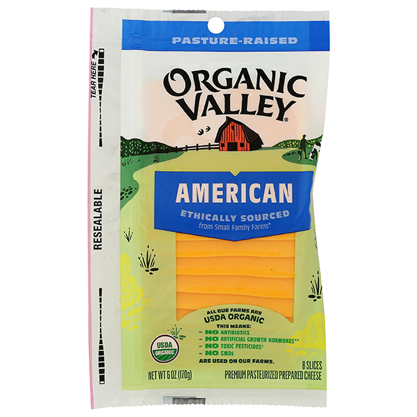 organic valley yellow american cheese slices 600x600