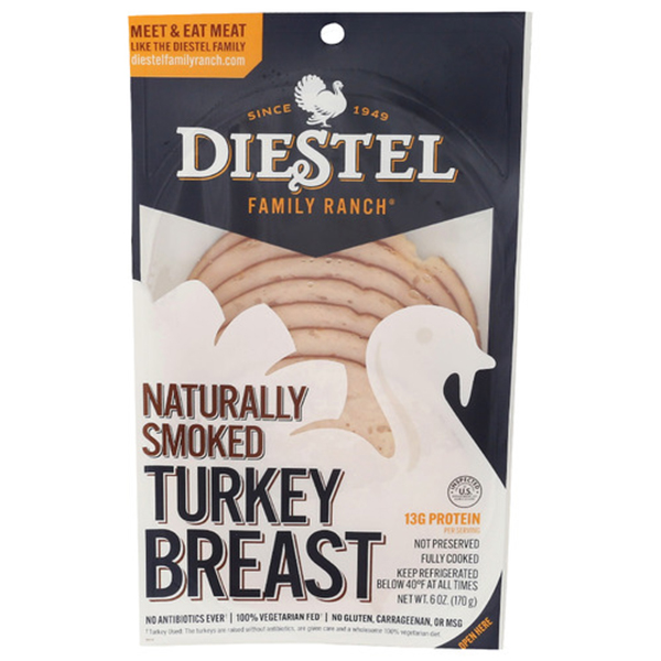 diestel sliced smoked turkey breast 600x600